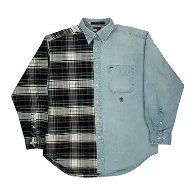 Tommy Hilfiger Shirt - Medium Blue Cotton