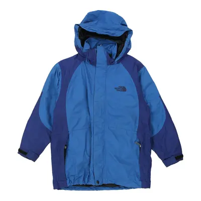 Age 11-12 The North Face Jacket - Medium Blue Nylon