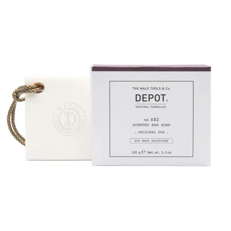 Depot, 600 Body Solutions No. 602, Botanical Complex, Cleanser, Original Oud, Scented Soap, 100 g