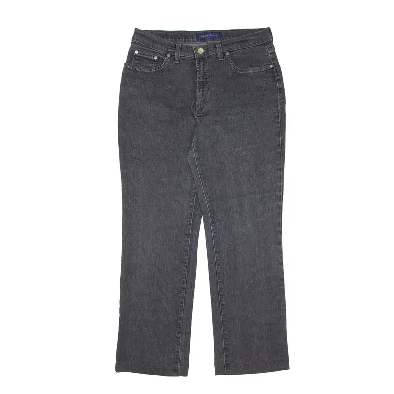 TRUSSARDI Jeans Grey Denim Regular Straight Womens W32 L27