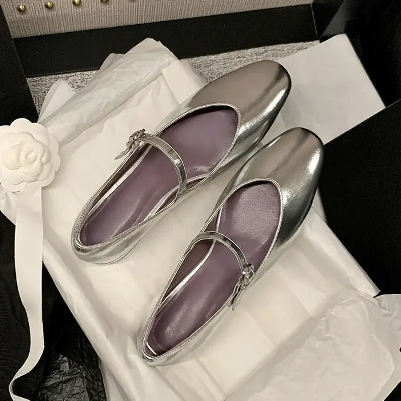CHIKO Minnie Round Toe Block Heels Mary Jane Shoes