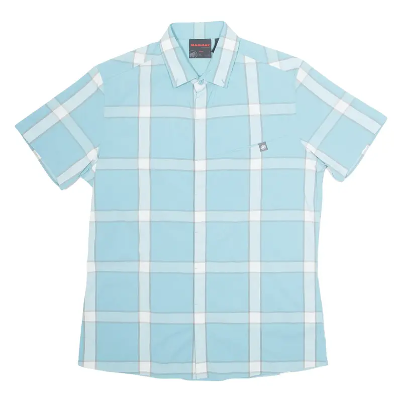 MAMMUT Mens Shirt Blue Check L