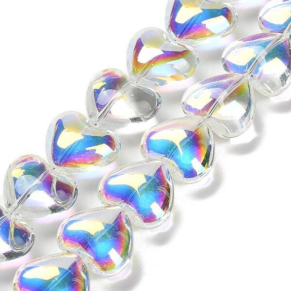 Electroplate Glass Beads Strands