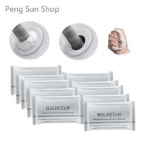 10Count Waterproof Sealant Mastic,Quick Mending Mud,Repair Wall Holes,for Drain Connection,Wall Hole,Air Conditioning Hole Wa...