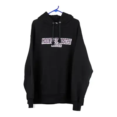 Reverse Weave Champion Hoodie - 2XL Black Cotton Blend
