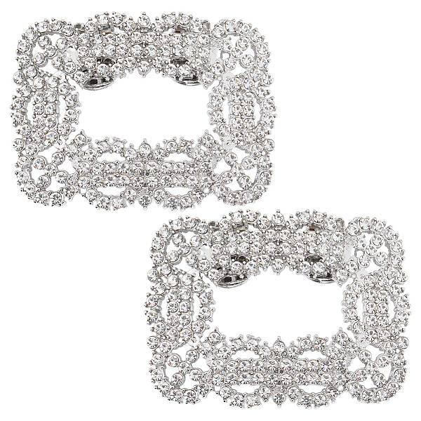 Alloy Rhinestone Shoe Decoration