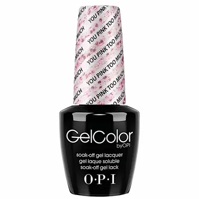 Opi Gel Color Semi-permanent Nail Polish GC G40 You Pink Too Much 15ml