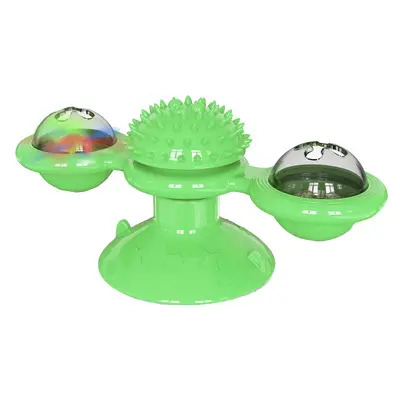 Pet Life® Windmill Suction Cup Cat Toy - Blue