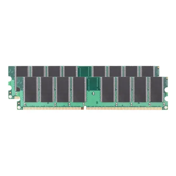 PNY MD2048KD1400KIT | 2GB Kit (2x1GB) DDR-400MHz PC3200 Non ECC Unbuffered 184-Pin UDIMM Memory