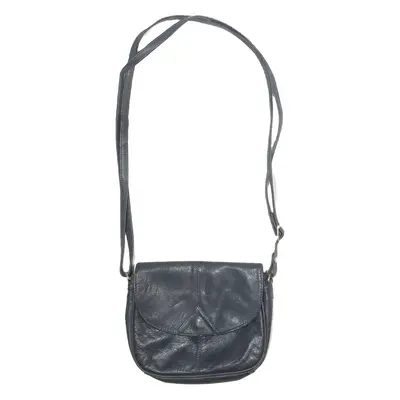 Womens Shoulder Bag Blue Leather