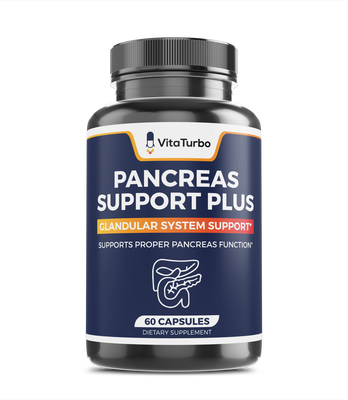 Pancreas Support Plus - 60 Capsules - 694mg Per Serving