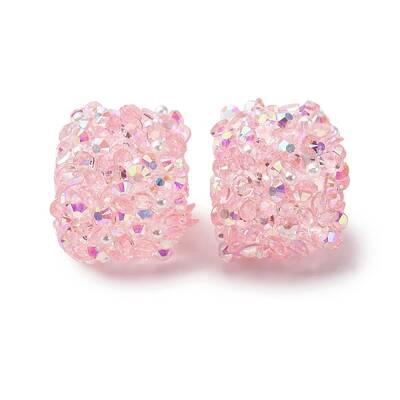 Resin Rhinestone Beads