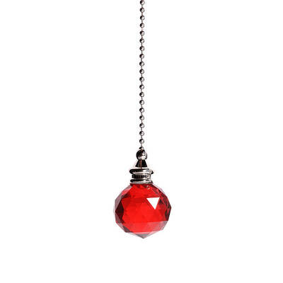 Glass Crystal Ceiling Fan Pull Chain Extenders