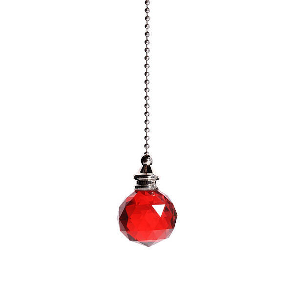 Glass Crystal Ceiling Fan Pull Chain Extenders