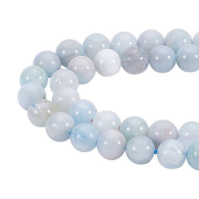 Natural Aquamarine Strands