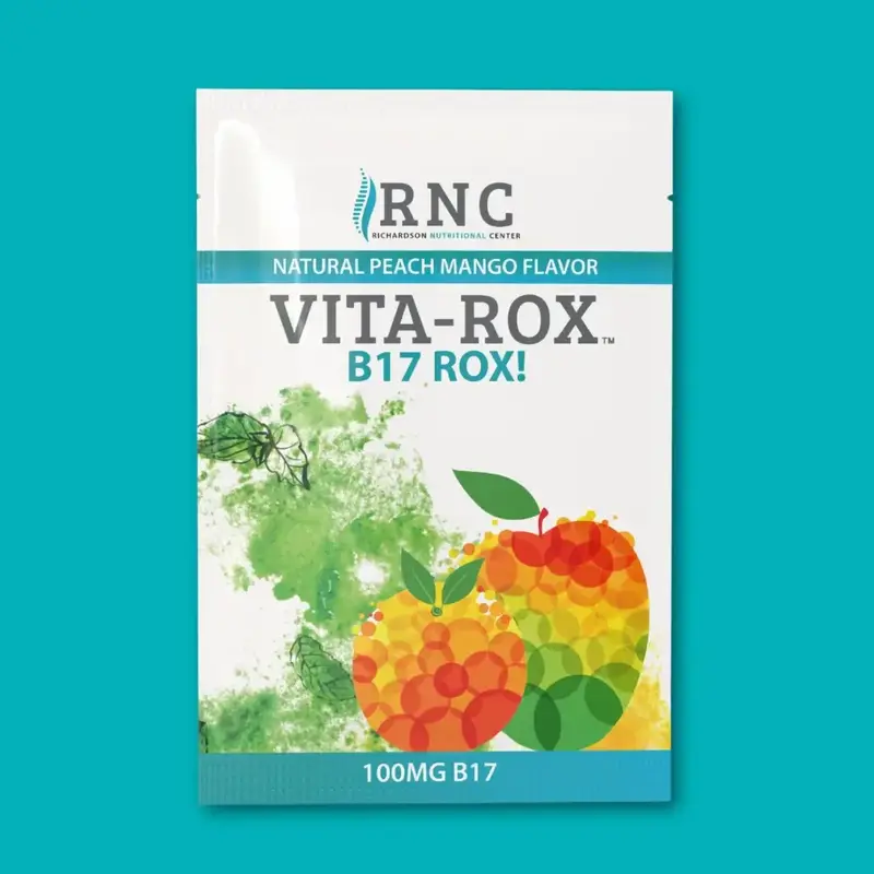 Vita-Rox 100mg B17 - Natural Peach Mango Flavor  (for 12+)