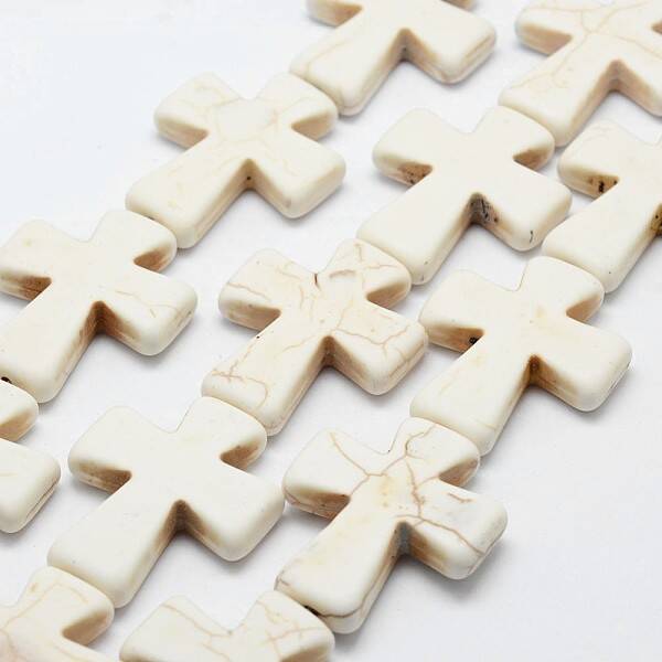 Synthetic Magnesite Bead Strands