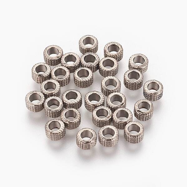 Tibetan Style Alloy Spacer Beads