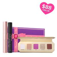 Too Faced You're A Gem 3-Piece Eye Makeup Set: High Pigment Eye Shadow & Volume Lash Gift