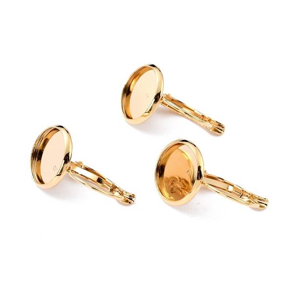304 Stainless Steel Leverback Earring Settings