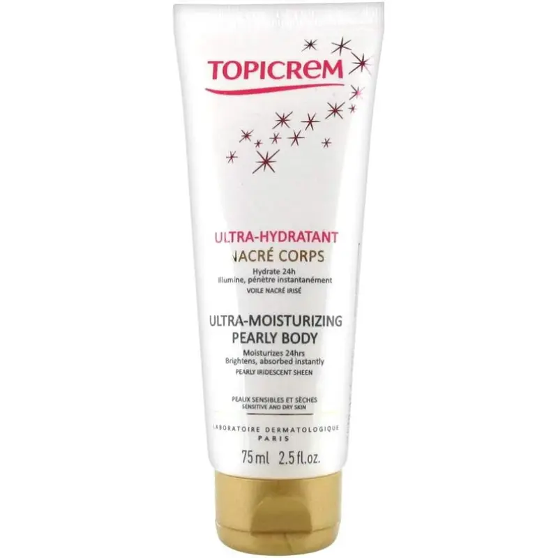 Topicrem Ultra Pearly Body Moisturizer 75 ml