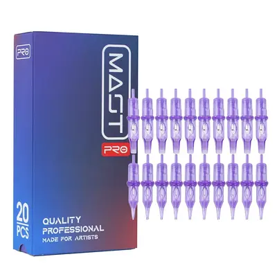 Mast Pro Tattoo Cartridges Needles Disposable Supply 50Boxes Mixed Size 1000Pcs