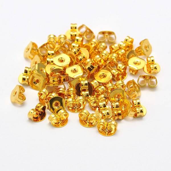 Brass Ear Nuts