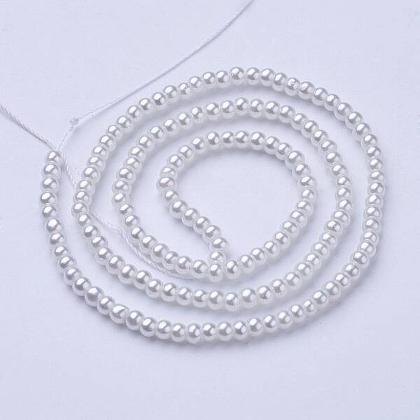 Glass Pearl Beads Strands