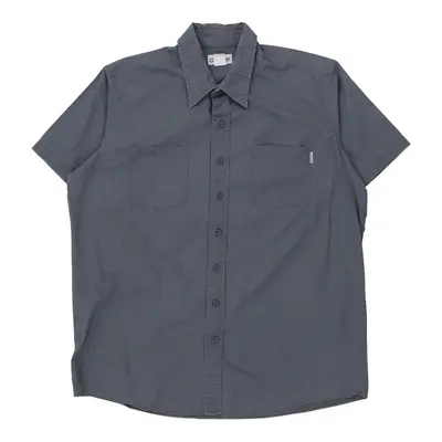 Carhartt Short Sleeve Shirt - XL Grey Cotton