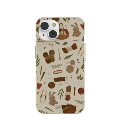 London Fog Cozy Knit iPhone 14/16e Case