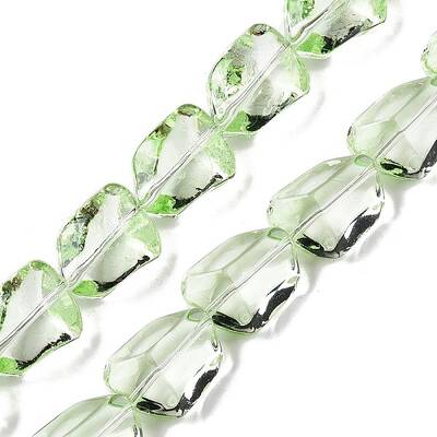 Electroplate Glass Beads Strands