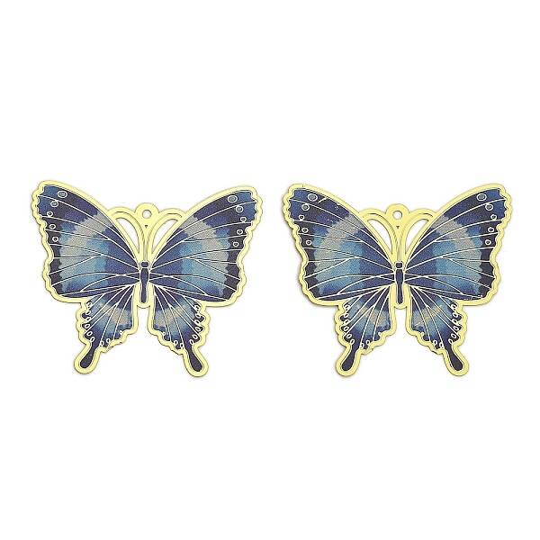 Brass Enamel Pendants