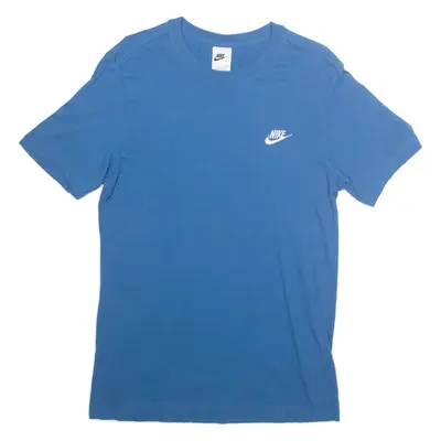 NIKE Mens T-Shirt Blue S