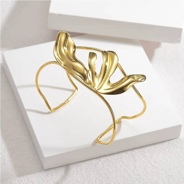 304 Stainless Steel Cuff Bangles for Women