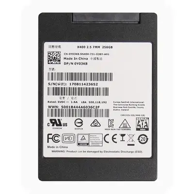 Dell Y03K8 | 256GB Multi-Level Cell SATA 6Gb/s 2.5-Inch Solid State Drive