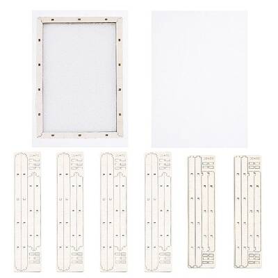 Basswood Assembled Paper Making Frame