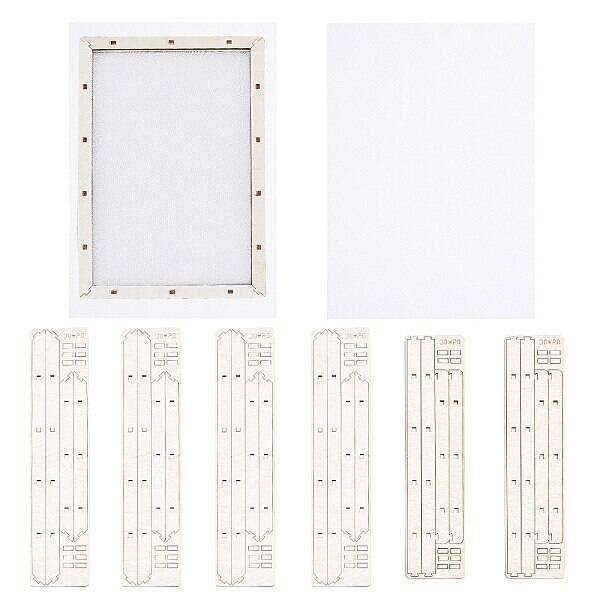 Basswood Assembled Paper Making Frame
