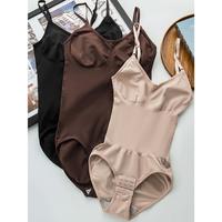 [3pcs Shaping Bodysuits Tummy Control] 3pcs Seamless Body Shaping Bodysuits With Tummy Control, Buttock Lifting, And Hip Slim...