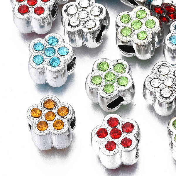 UV Plating Acrylic European Beads