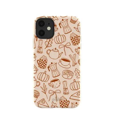 Seashell Pumpkin Spice iPhone 11 Case