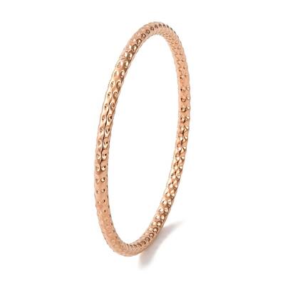 Ion Plating(IP) 304 Stainless Steel Bangles for Women