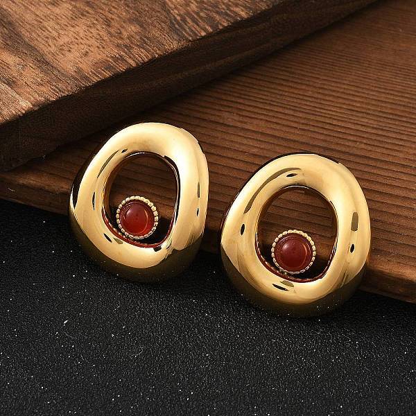 304 Stainless Steel Stud Earrings