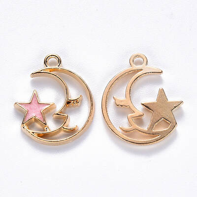 Alloy Enamel Pendants