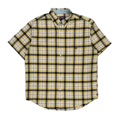 Chaps Ralph Lauren Checked Patterned Shirt - Large Multicoloured Cotton | Size: large