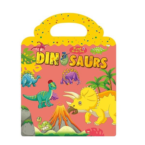 Plastic Reusable Stickers Book for Kids