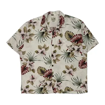 Paradise Bay Hawaiian Shirt - XL Multicoloured Viscose