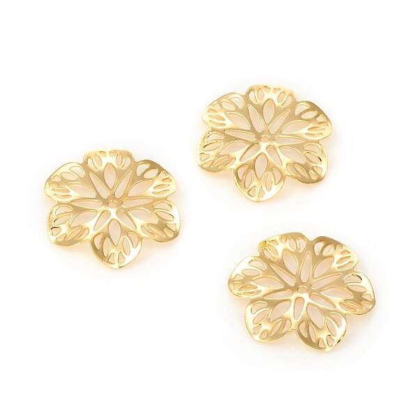 Brass Filigree Joiners Links