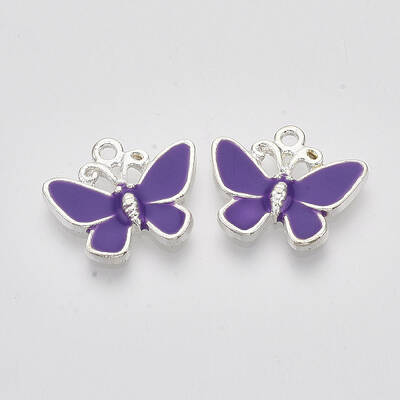 Brass Enamel Pendants
