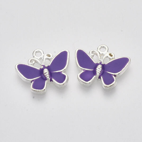 Brass Enamel Pendants