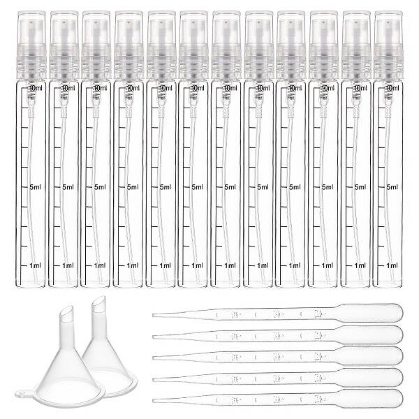 Glass Graduated Spray Bottles
